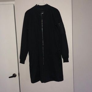 Zara man long bomber